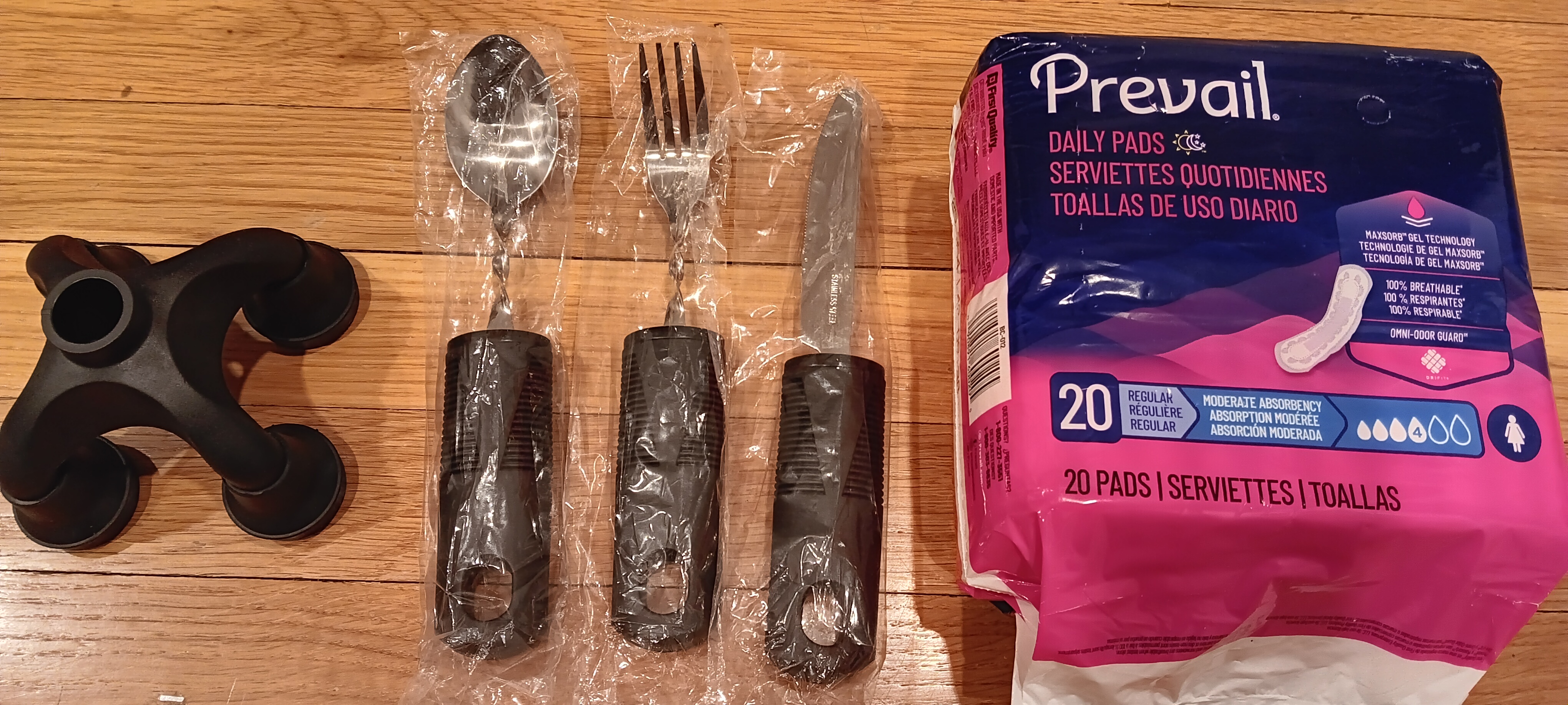 Senior using mobility aid at home, smiling and independent